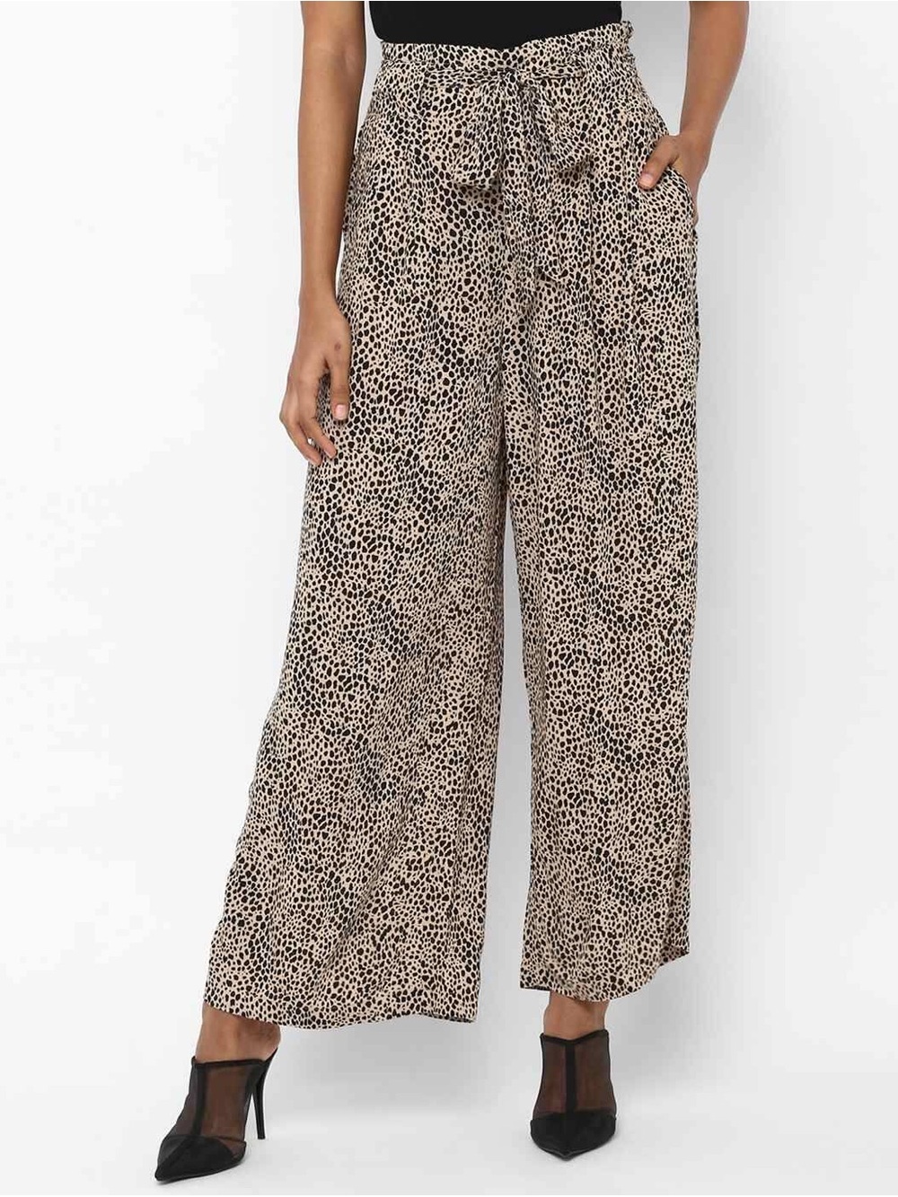 American Eagle Animal Print Tie Trouser Medium